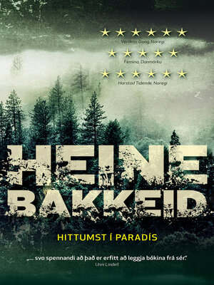 cover image of Hittumst í paradís